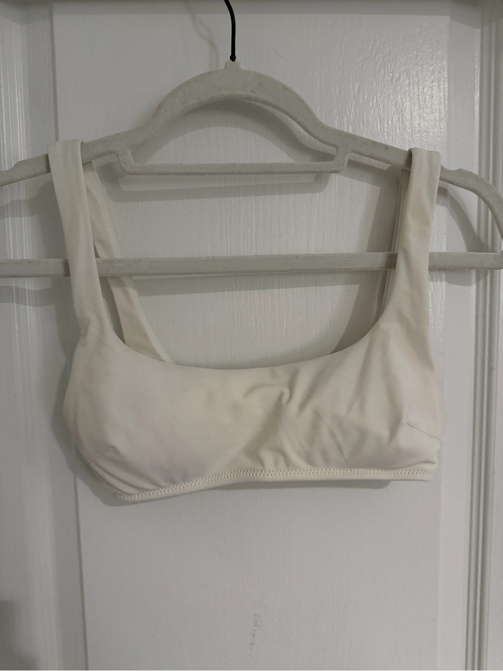 aerie Cream Scoop Bikini Top